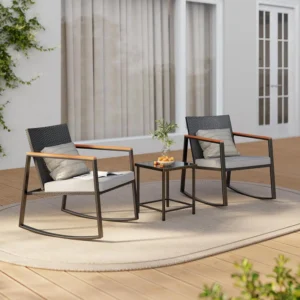 3-Piece Rocking Bistro Set