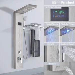 LED Shower Panel System
