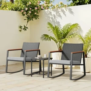 3-Piece Rocking Bistro Set