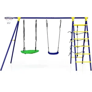 Heavy-Duty Kids Swing Set